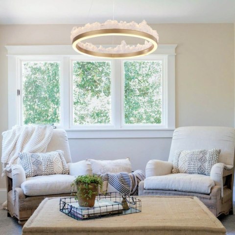 Lampa wisząca MONTANA LED złota 60 cm Lampa wisząca MONTANA LED złota 60 cm