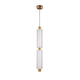 Lampa wisząca OSMO-2 LED złota 73 cm
