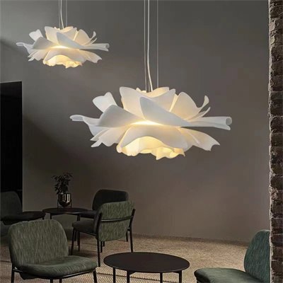 Lampa wisząca PEONY biała 50 cm Lampa wisząca PEONY biała 50 cm