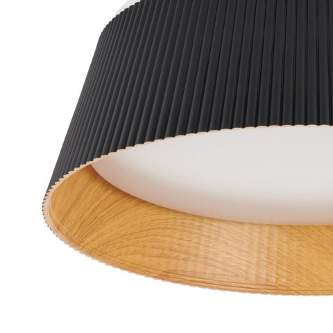 Plafon sufitowy FRILL LED czarny 45 cm Plafon sufitowy FRILL LED czarny 45 cm