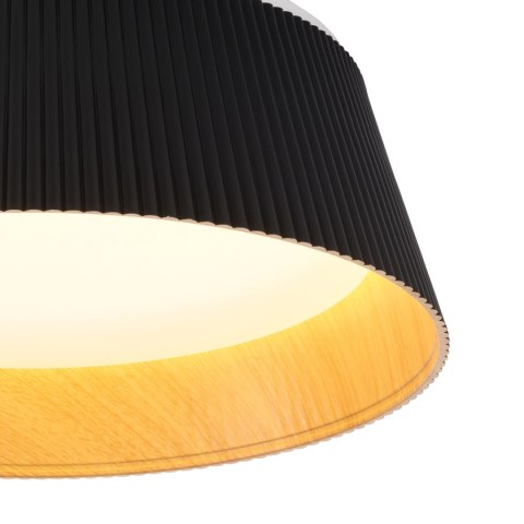Plafon sufitowy FRILL LED czarny 45 cm Plafon sufitowy FRILL LED czarny 45 cm
