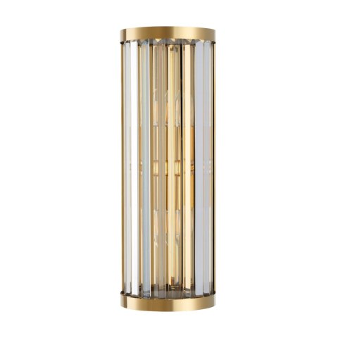 Lampa ścienna EXELLENT złota szklane rurki 45 cm Lampa ścienna EXELLENT złota szklane rurki 45 cm