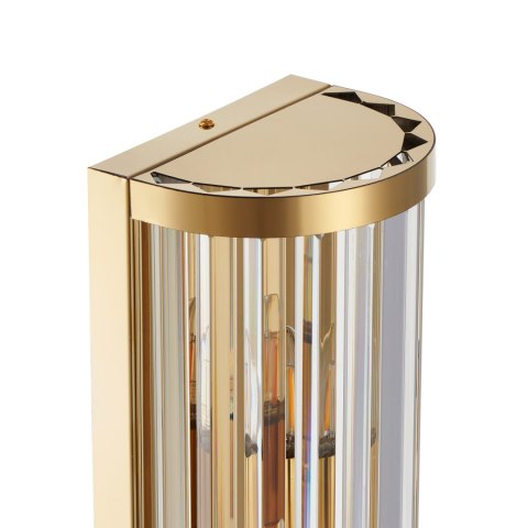 Lampa ścienna EXELLENT złota szklane rurki 45 cm Lampa ścienna EXELLENT złota szklane rurki 45 cm