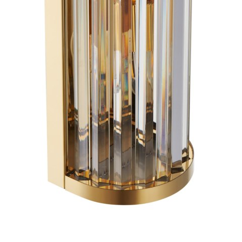 Lampa ścienna EXELLENT złota szklane rurki 45 cm Lampa ścienna EXELLENT złota szklane rurki 45 cm