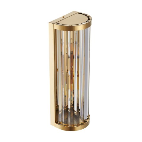 Lampa ścienna EXELLENT złota szklane rurki 45 cm Lampa ścienna EXELLENT złota szklane rurki 45 cm
