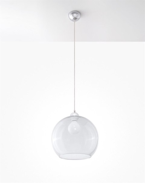 Lampa wisząca BALL transparentny