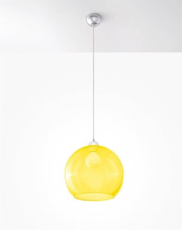 Lampa wisząca BALL żółta