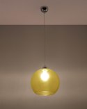 Lampa wisząca BALL żółta