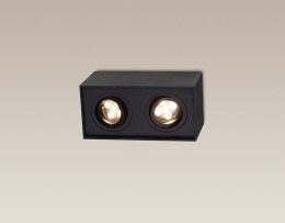 MAXLIGHT C0089 LAMPA SUFITOWA BASIC SQUARE CZARNA PODWÓJNA