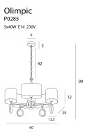 MAXLIGHT P0285 LAMPA WISZĄCA OLIMPIC