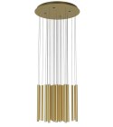 MAXLIGHT P0476D LAMPA WISZĄCA ORGANIC 33x1 ZŁOTO SZCZOTKOWANE