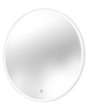 MAXLIGHT W0252 MIRROR LUSTRO PODŚWIETLANE OKRĄGŁE Ø 80 cm, IP44, ściemnialn