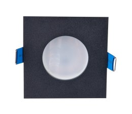 MAXLIGHT H0093 SQUARE OPRAWA WPUSTOWA KWADRATOWA CZARNA IP44, GU10